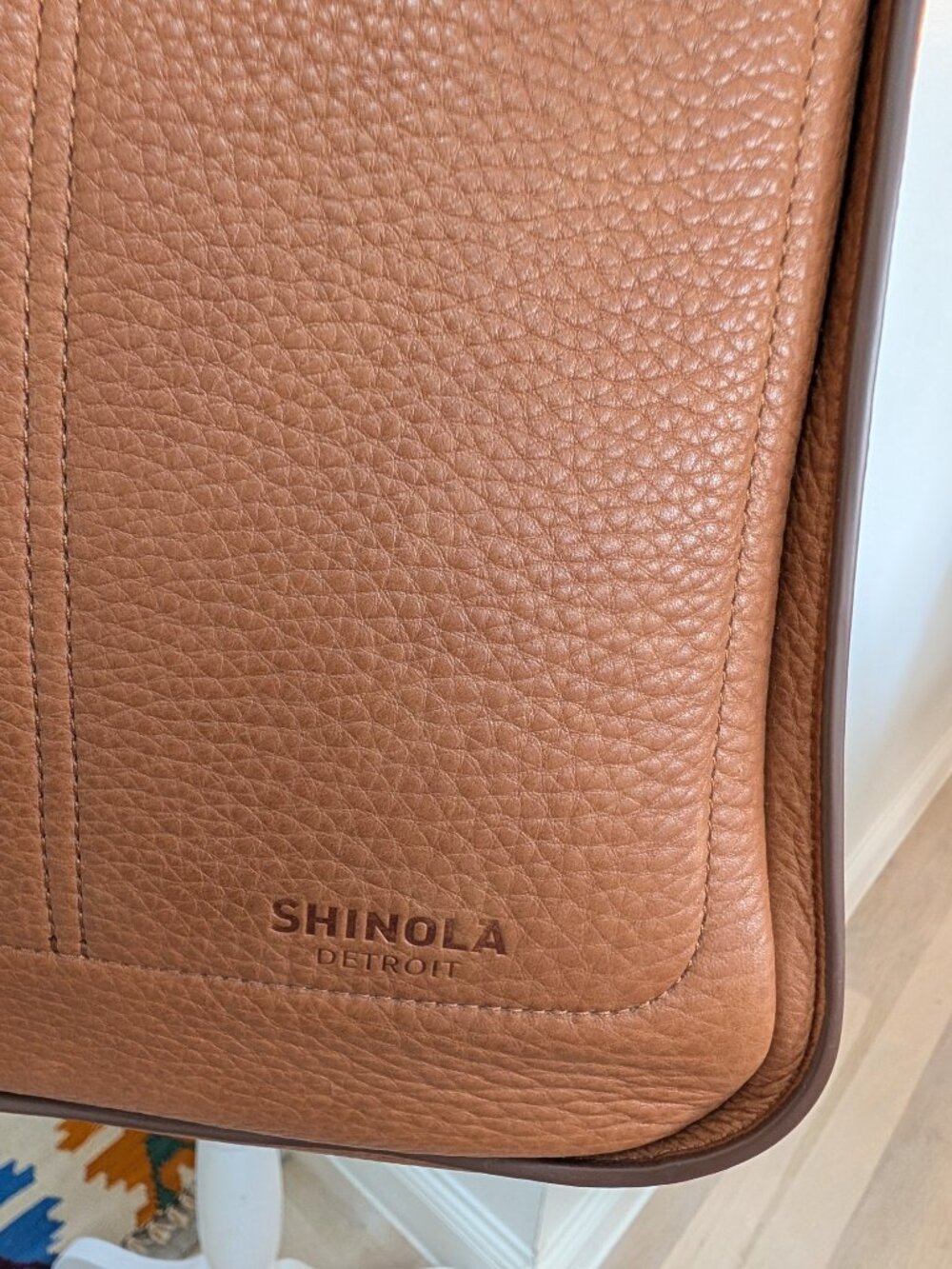 Shinola The Pocket Crossbody – Natural Leather | Excellent Used Condition - Picture 6 of 14